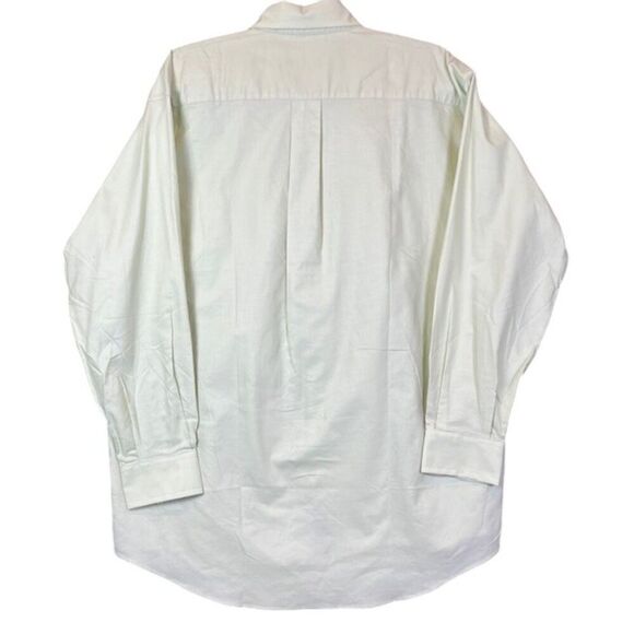 Nautica Men's Vintage Oxford Light Green Button Down Shirt Size 16 1/2 32-33 - Picture 4 of 9